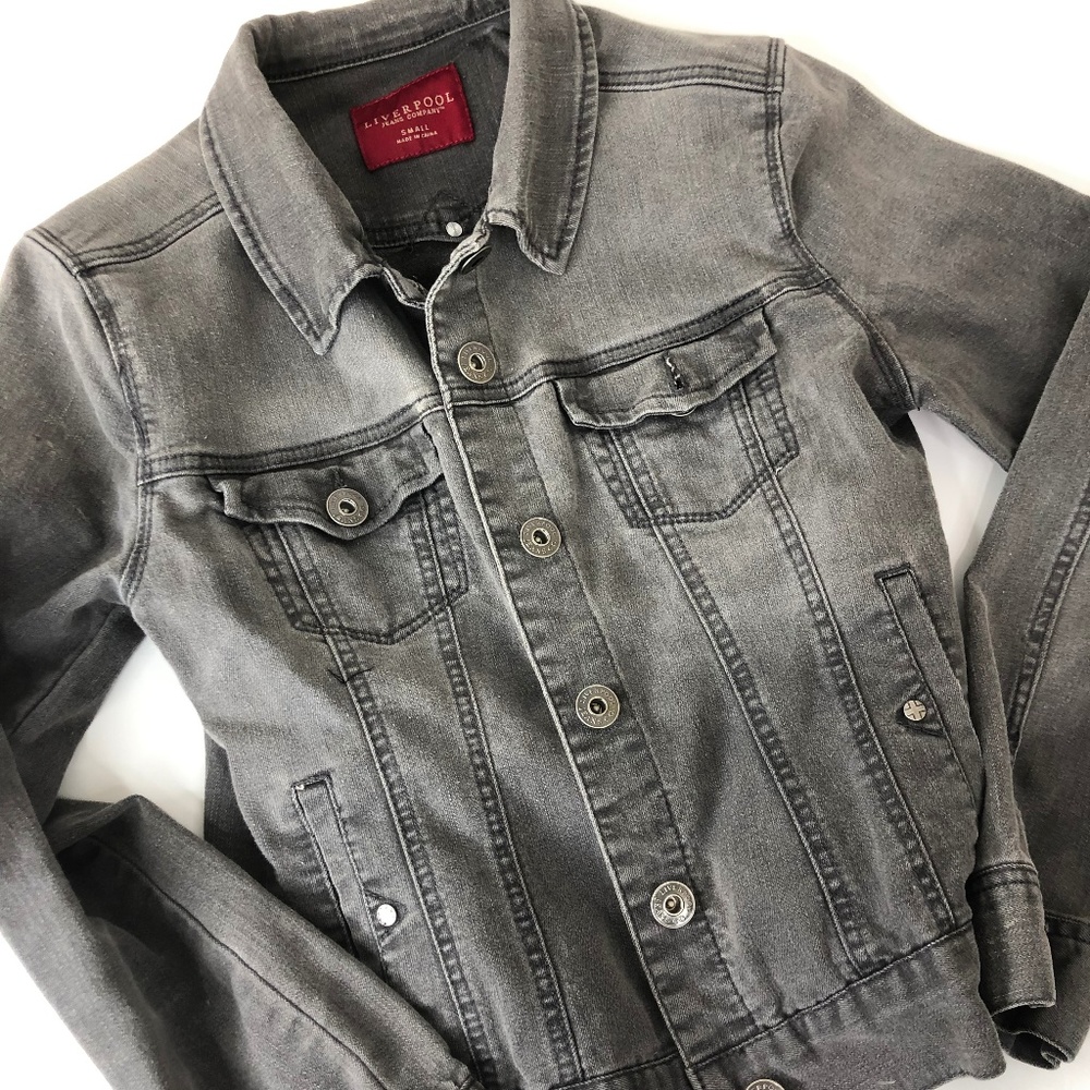 Grey Denim Jean Jacket